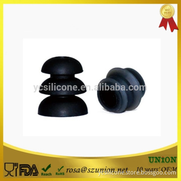 Customized Tri-level replacement SILICONE earbud TIPS cover for earphone with good price